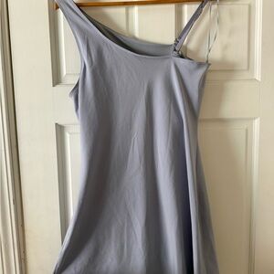 Abercrombie & Fitch One-Shoulder Lavender Active wear Dress/Romper